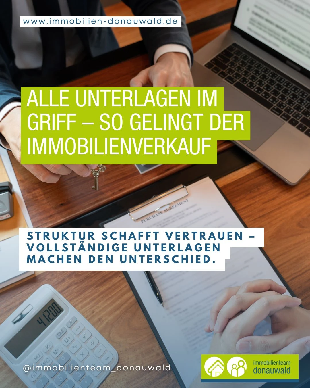 🔑 Gut vorbereitet ist halb verkauft: Diese Unterlagen braucht der Makler wirklich!